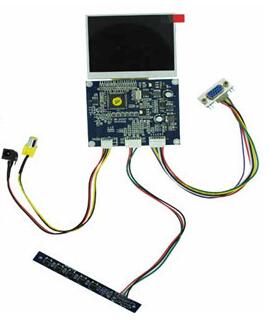 (VGA + AV) Drive Board + 3.5 inch TFT LCD 320*240
