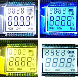 22PIN TN 4-Digits Segment LCD Panel Backlight
