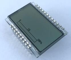21P TN 6-Digits Segment LCD Panel No Backlight