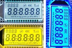 29P HTN/TN 6-Digits Segment LCD Panel Backlight