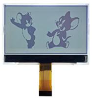 24P COG FSTN 256128 LCD Panel ST75256 Backlight