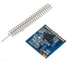 SI4432 Wireless Module with spring antenna 1000m