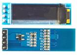 0.91 inch 4P White/Blue/Yellow OLED Module SSD1306