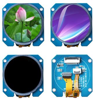 IPS 1.28 inch 20P HD Capacitive Touch TFT LCD Round Screen GC9A01 IC CST816S Parallel 240*240