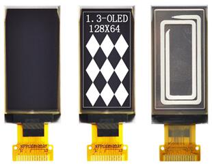 IPS 1.3 inch 13P White OLED Screen SSD1312 IC 128*64 SPI/IIC Interface